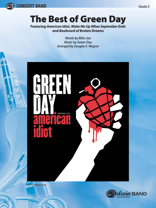 The Best of Green Day (Concert band, score & parts)