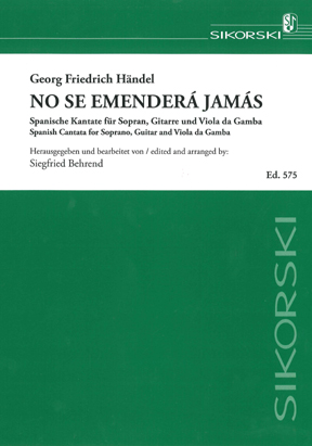 No se emendara jamas (HWV 140)