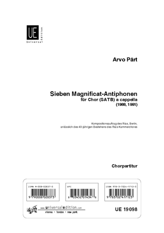 7 Magnificat-Antiphonen