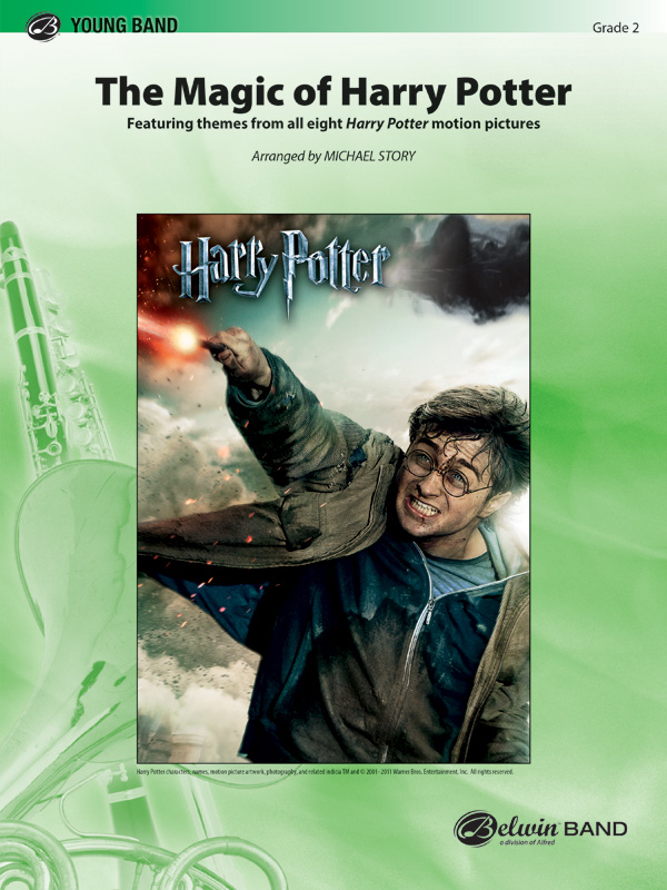 The Magic of Harry Potter (Concert band score & parts)