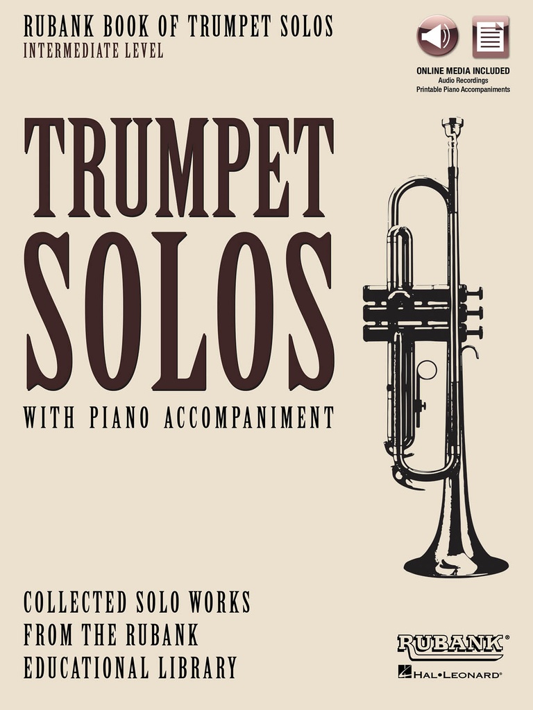 Rubank Book of Trumpet Solos (Intermediate level)