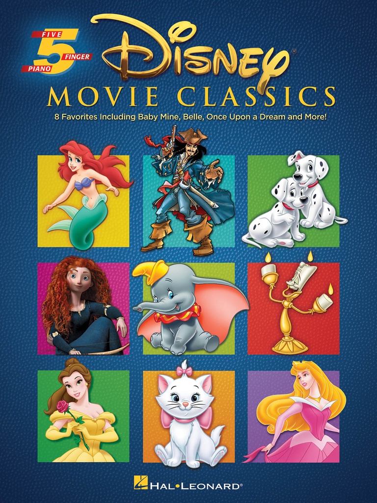 Disney Movie Classics (Five-Finger Piano)