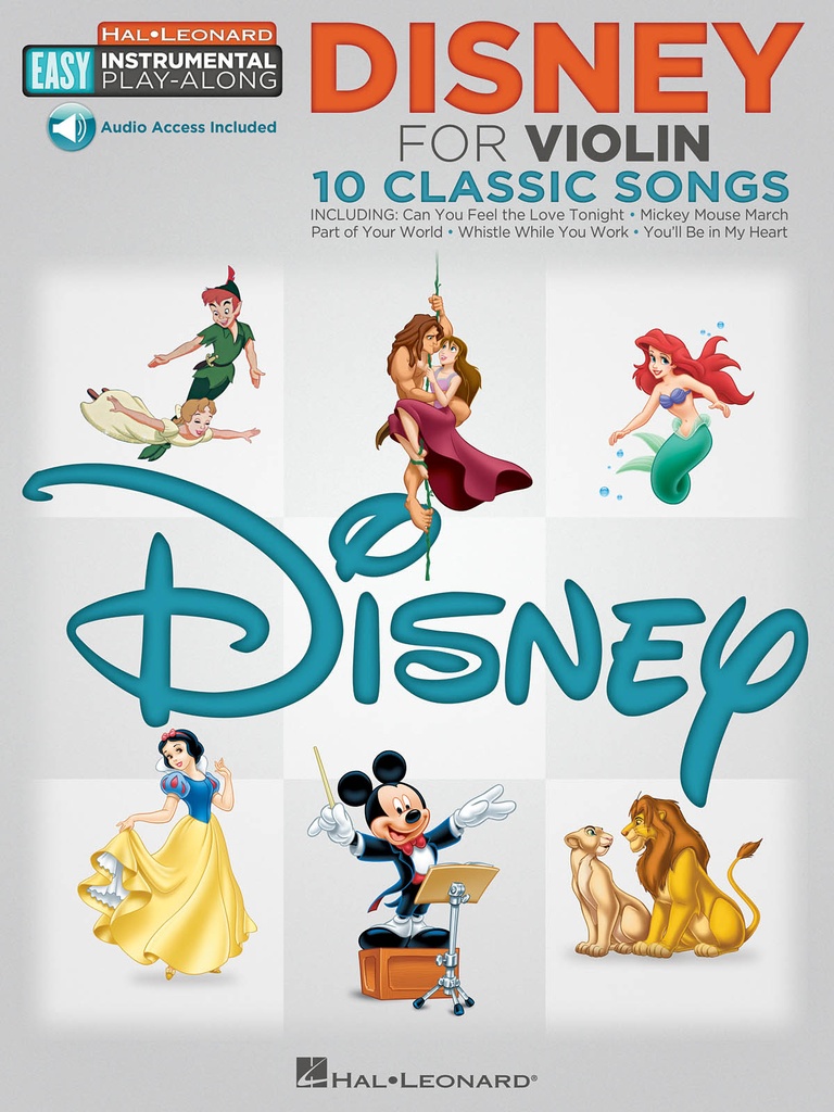 Instrumental Play-along: Disney (Violin)