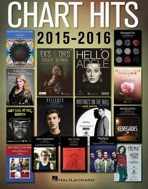 Chart Hits of 2015-2016 (Easy piano)