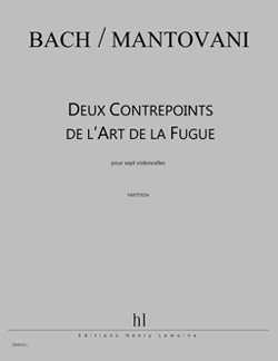 2 Contrepoints de l'Art de la Fugue de Bach