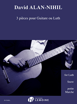 3 Pièces pour guitare ou luth