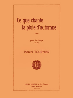 Ce que chante la pluie d'automne, Op.49