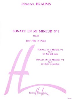 Sonate No.1, Op.38 en Mi min.