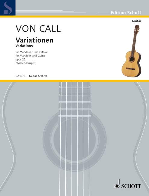 Variationen fur Mandoline und Gitarre, Op.25