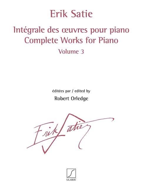 Complete Works for Piano - Vol.3