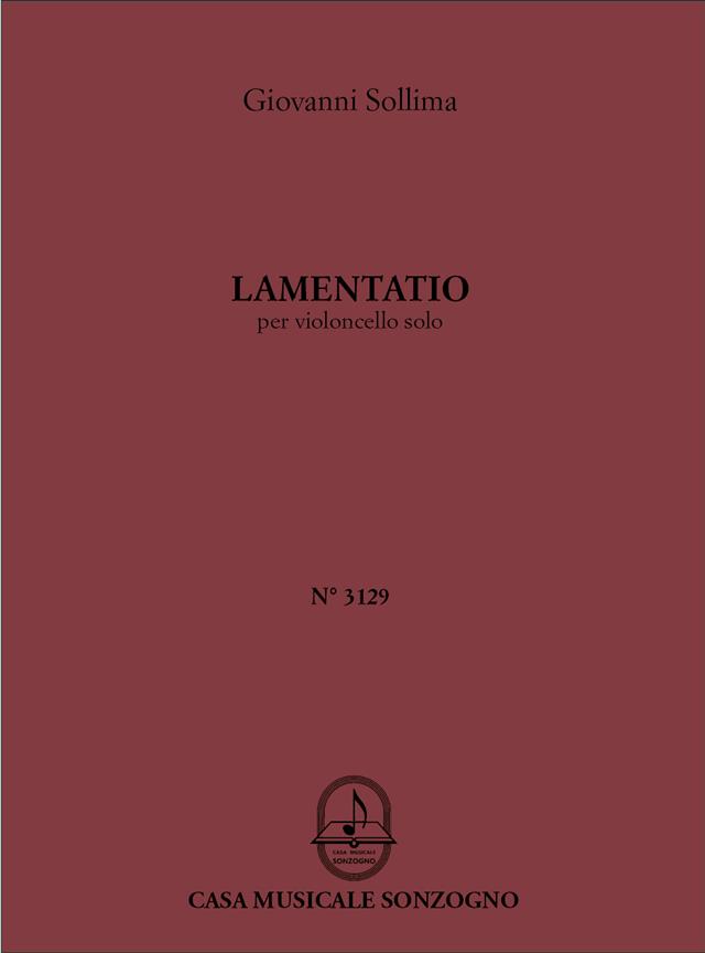 Lamentatio per Violoncello Solo