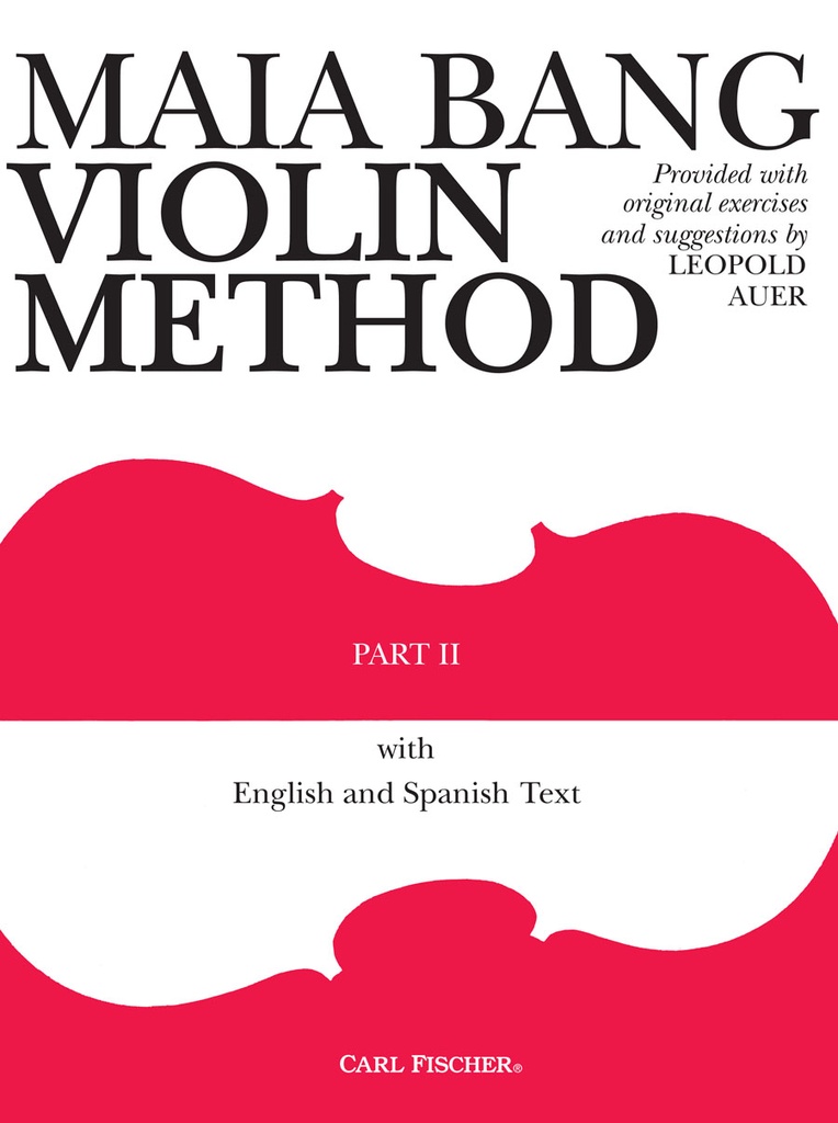 Maia Bang Violin Method - Vol.2 (Enlish/Spanish)