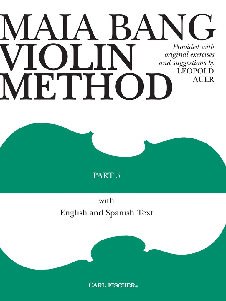 Maia Bang Violin Method - Vol.5 (English/Spanish)