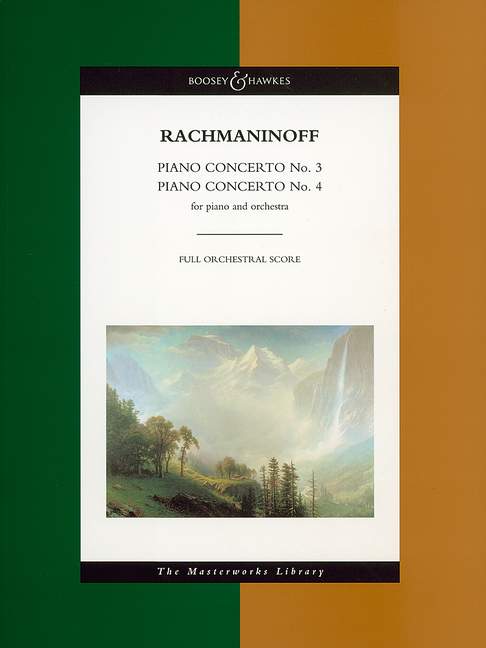 Piano Concertos No.3 & 4 (Study score)