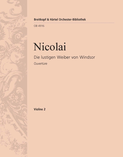 The Merry Wives of Windsor - Overture (Violin 2)