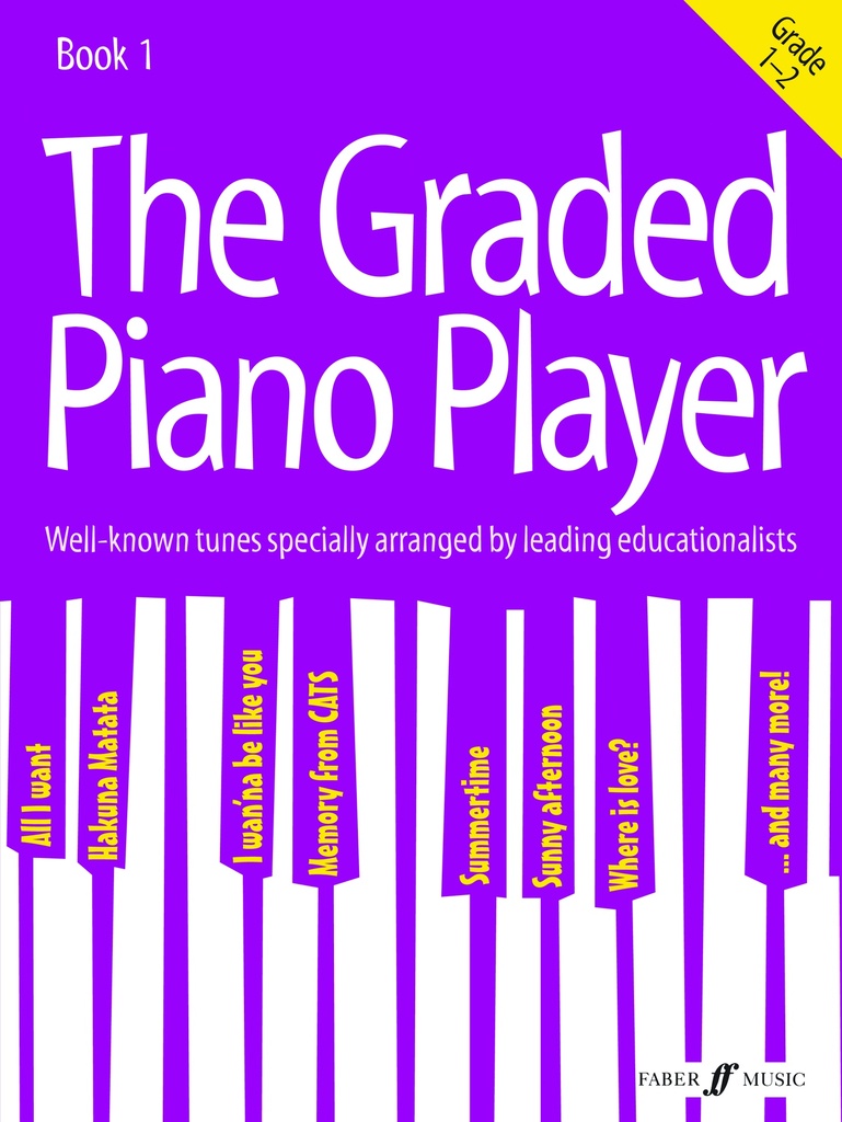 The Graded Piano Player - Vol.1 (Grade 1-2)