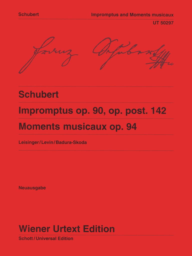 Impromptus, Op.90, Op.post.142 and Moments Musicaux, Op.94