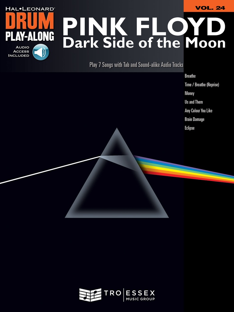 Drum Play-Along - Vol.24: Dark Side of the Moon