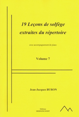 19 Leçons de Solfège Extraites du Répertoire (Version professeur)