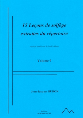 15 Leçons de Solfège Extraites du Répertoire en Clés de Sol et Fa Mélangées