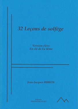 32 Leçons de Solfège en Clé de Fa