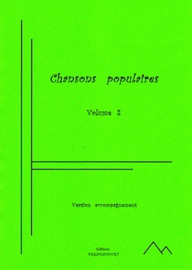 Chansons Populaires - Vol.2 (Élève)