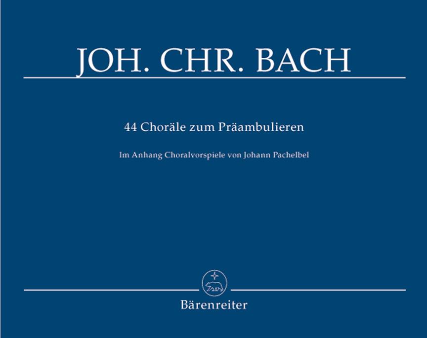 44 Choräle zum Präambulieren