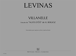 Villanelle extr. de Nuits d'été de H. Berlioz