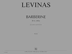 Barberine de Guillaume Lekeu