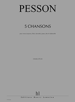 5 Chansons (Medium voice)