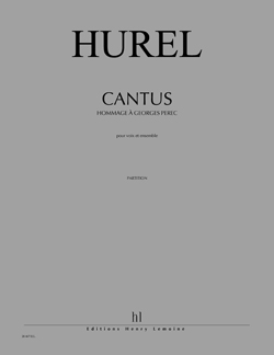 Cantus - Hommage à Georges Perec