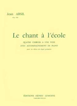 Chant à l'école, Op.144