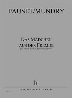 Das Mädchen aus der Fremde (Full score)