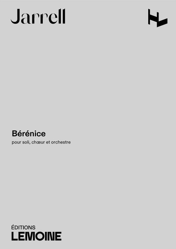 Bérénice (Full score)