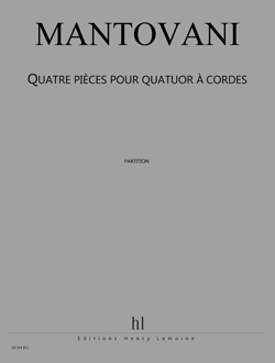 4 Pièces pour quatuor à cordes: Bleu - Les Fées - L'Ivresse - BWV 1007