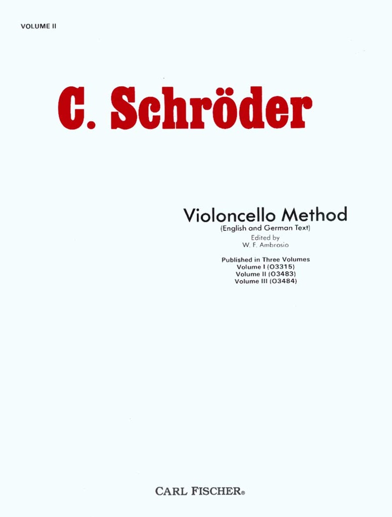 Violoncello Method - Vol.2