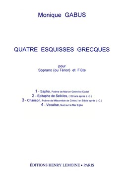 4 Esquisses grecques