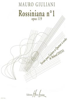 Rossiniana No.1 d'après Mauro Giuliani