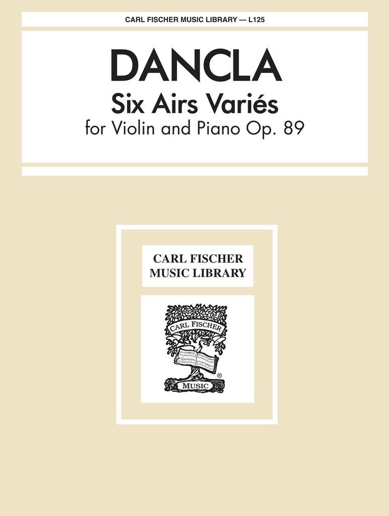 6 Airs Variés, Op.89