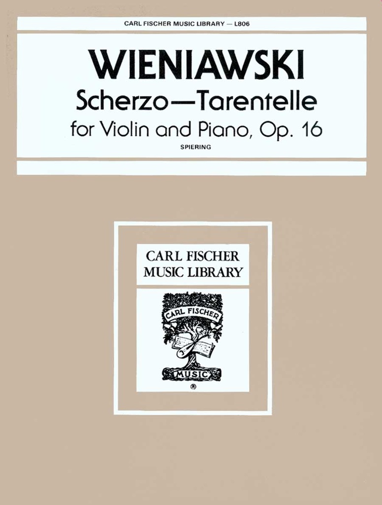 Scherzo-tarentelle, Op.16