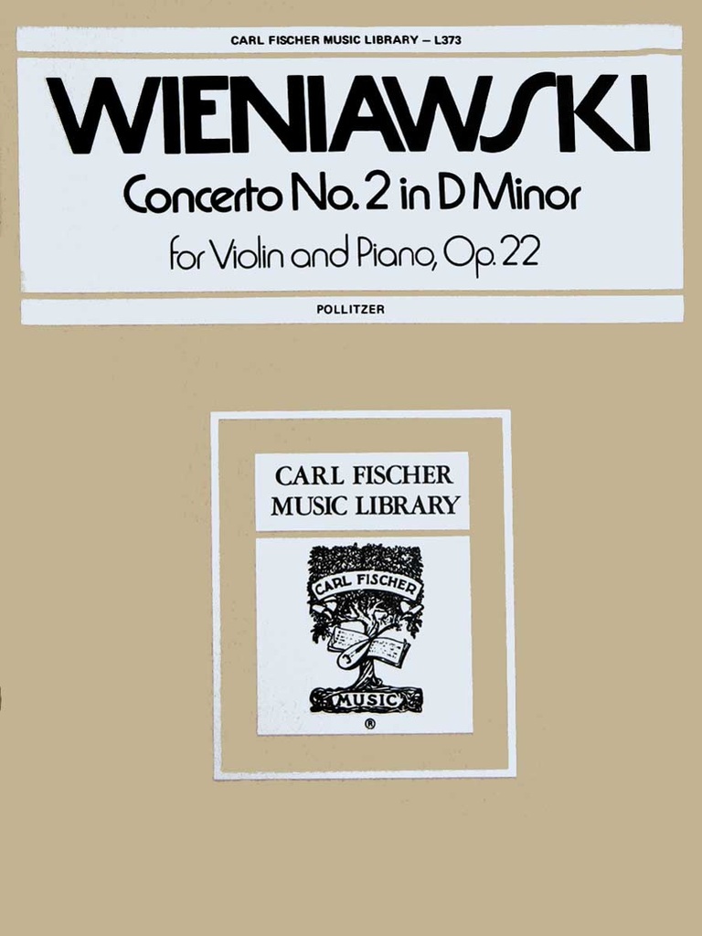 Concerto No.2 in d minor, Op.22