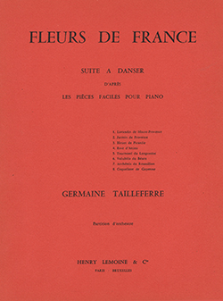 Fleurs de France (Full score)