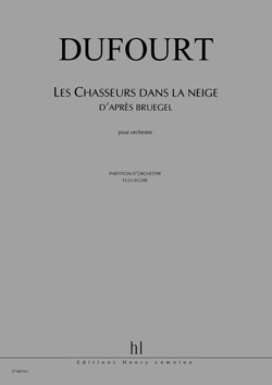 Les Chasseurs dans la neige d'après Bruegel (Full score)