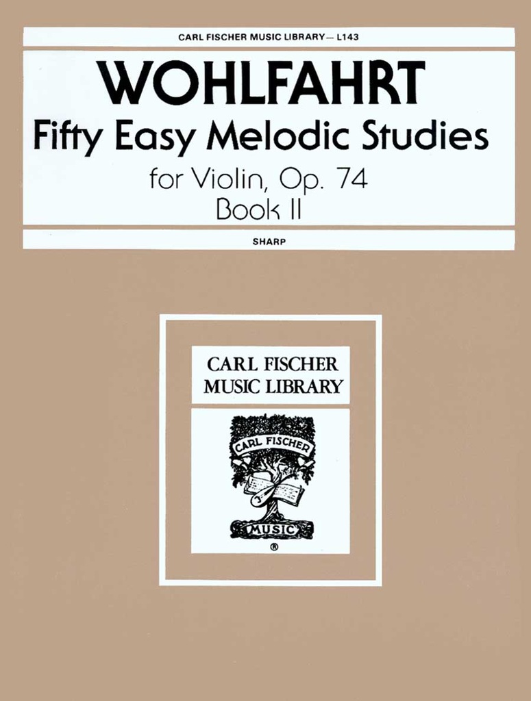 50 Easy Melodic Studies, Op.74 - Book 2