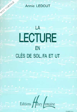 Manuel de lecture : La lecture en clé de Sol, Fa et Ut