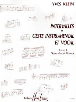 Intervalles et geste instrumental et vocal - Vol.1 Secondes et tierces