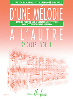 D'une mélodie à l'autre - Vol.4