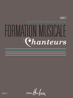 Formation musicale chanteurs - Vol.3