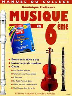 Musique en 6ème (Manuel du collège)