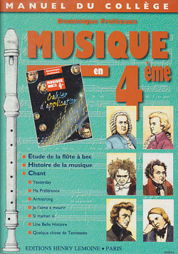 Musique en 4ème (Manuel du collège)